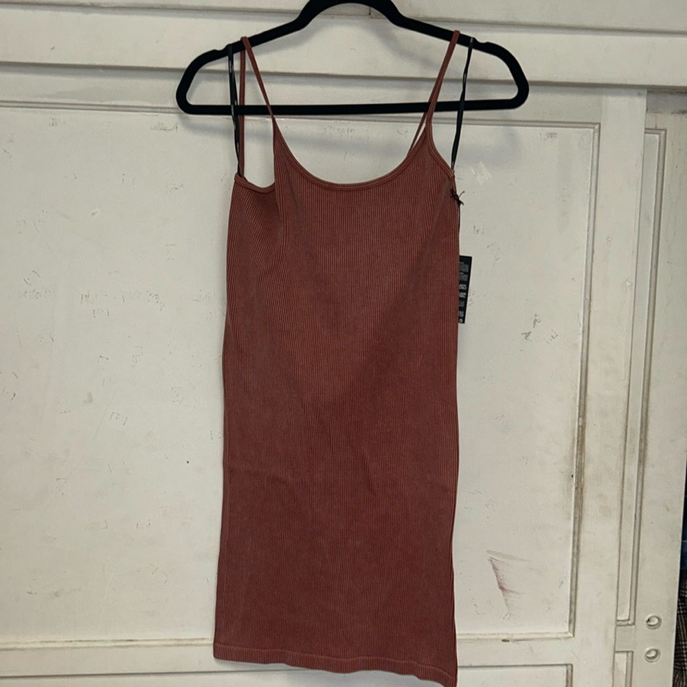 ☀️Seamless Ribbed Cami Mini Dress ☀️ - Picture 5 of 8